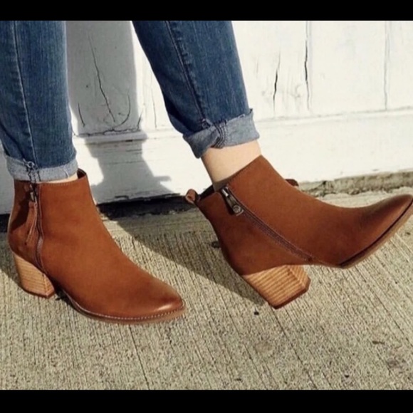 blondo leather booties